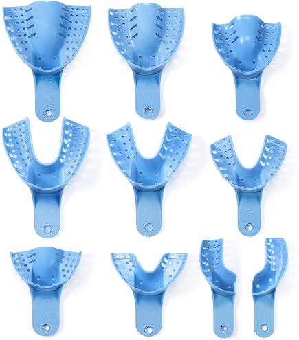Amazon.com: Melleco Dental Impression Tray Rotatable Adjustable